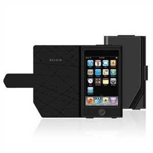正品 贝尔金 原装ipod touch2/3代翻盖皮套（黑）