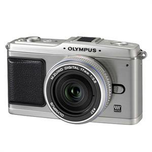 奥林巴斯 E-P1饼干镜头套装（含M 17mm f2.8）银 、白色