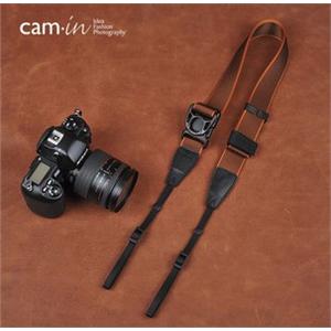 疯狂的背带 CAM-in Ninja忍者相机背带 38mm 棕啡斜纹 CAM8826