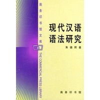 现代汉语语法研究