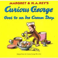 Curious George Goes to an Ice cream Shop好奇的乔治去冰激凌店 9780395519370