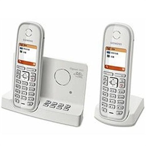 西门子（Siemens）2.4G数字无绳电话子母机S885套机