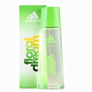 货到付款 adidas阿迪达斯女士淡香水50ml 香型-绿色优雅 梦幻花香