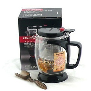 正品金灶飘逸杯 泡茶杯 自动开启式TP－340B 350ML 耐热玻璃