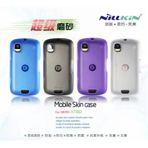 摩托 MOTO XT882 Nillkin 手机套 清水套 超级磨砂套 贴膜 黑