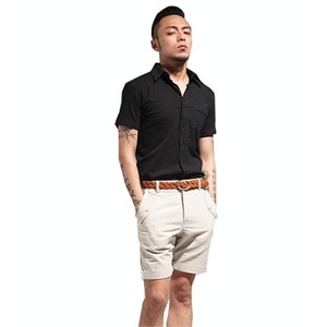 [漫路男装]2012 男士新款 时尚简约 精品休闲短裤 305A-K125