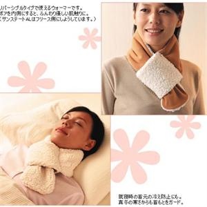 想飘内衣 新款冬季防寒双面两用围巾