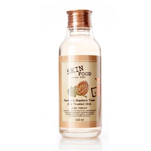 思亲肤Skin food/Skinfood芹菜柳橙舒缓化妆水 舒缓敏感肌160ml