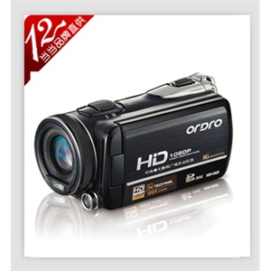 【ordro欧达旗直营店】欧达 HDV-D325 数码摄像机 12倍光学变焦