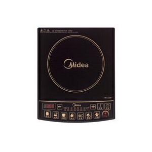 Midea美的电磁炉SK2105 微晶面板2100瓦火力8档火力调节