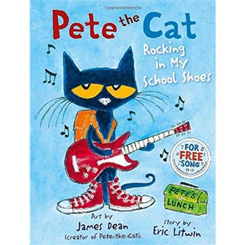 pete the cat rocking in my school shoes