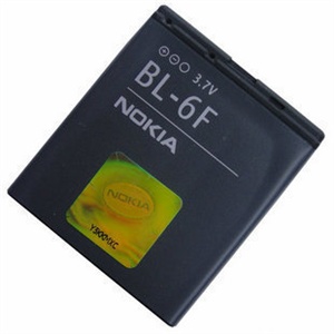 Nokia诺基亚N95 8G/N78/N79原装电池BL-6F（简装）