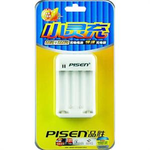 品胜小灵充 5号/7号镍氢电池二代快速充电器 AA/AAA快充