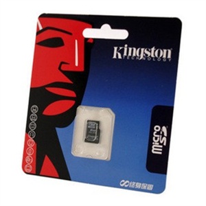 金士顿 8GTF卡 MicroSDHC 存储卡 Kingston 4GB Class4 带包装