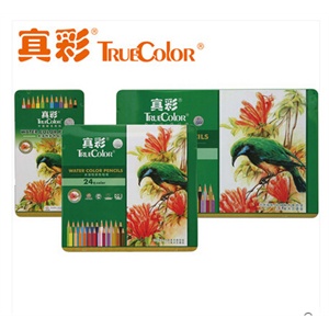真彩36色 水溶性彩色铅笔 水溶彩铅 4576-36
