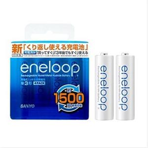 三洋爱乐普（eneloop） HR-3UTGA-2BP-CN 二代5号1900mAh充电电池
