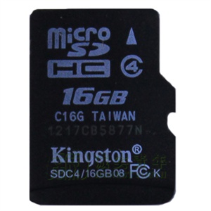 【诚实青年】金士顿（Kingston） 16GB class4 TF（MicroSD）