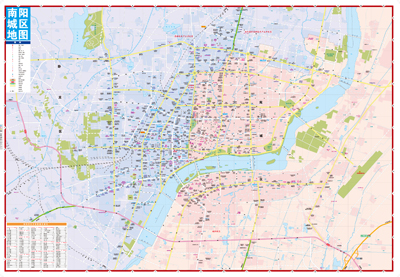 南阳city城市地图中国历史文化名城南都帝乡五圣故里南阳