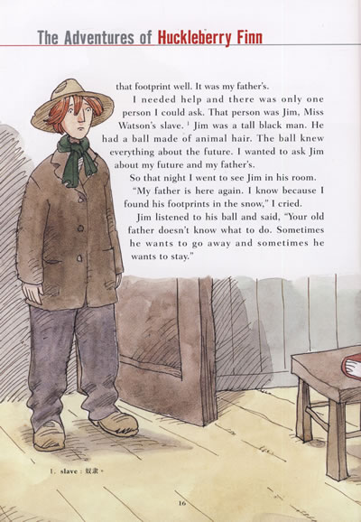 Black Cat: The Adventures of Huckleberry Finn  (Book & CD)
