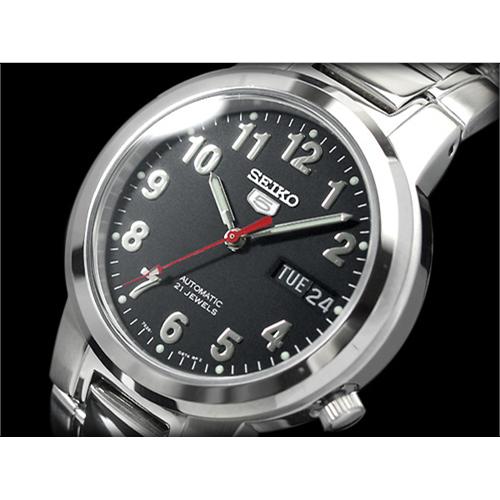 seiko 精工 盾牌5号自动机械男表 snka15k1