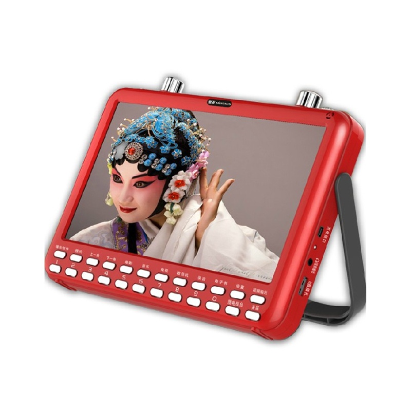 金正9寸视频扩音器老人看戏机唱戏机多功能大功率收音机带电视