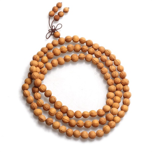 缘木坊 天然樱桃核108颗佛珠手链10mm 亲近自然