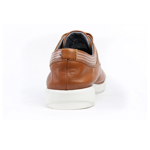 maigao麦高 春夏款时尚休闲系带男鞋 真皮商务休闲皮鞋9379-16