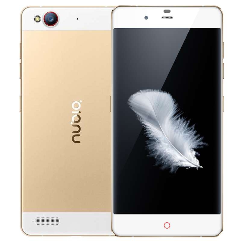 努比亚(nubia)my 布拉格(nx513j)前白后金 全网通4g手机 双卡双待 3