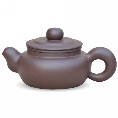 大彬堂宜兴紫砂茶具 【徐春仙作品】 紫泥汉圆小品壶1278