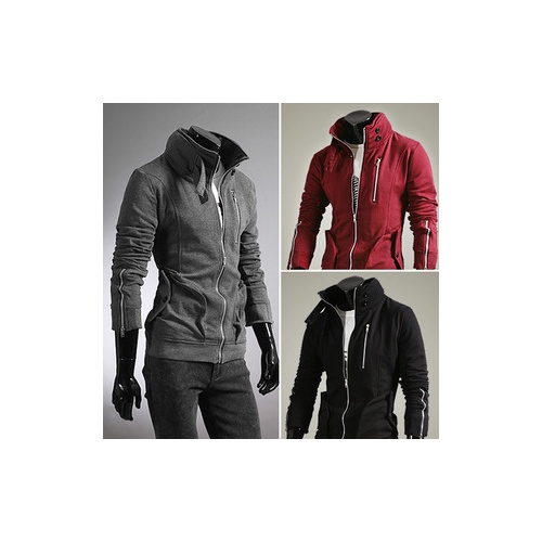 【bl 立领加厚抓绒 男士卫衣外套图片】高清图_外观图_细节图-当当网