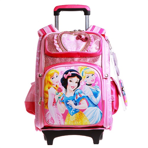 新款 迪士尼公主学生拉杆书包 pb8108 两色