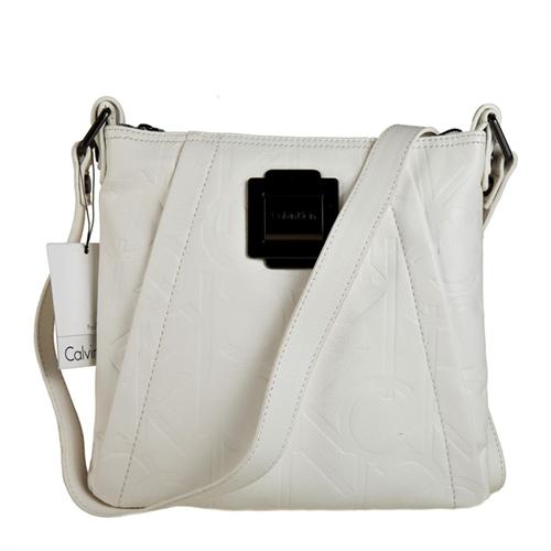 正品calvin klein 140321/140322 ck 纯皮斜挎中性包