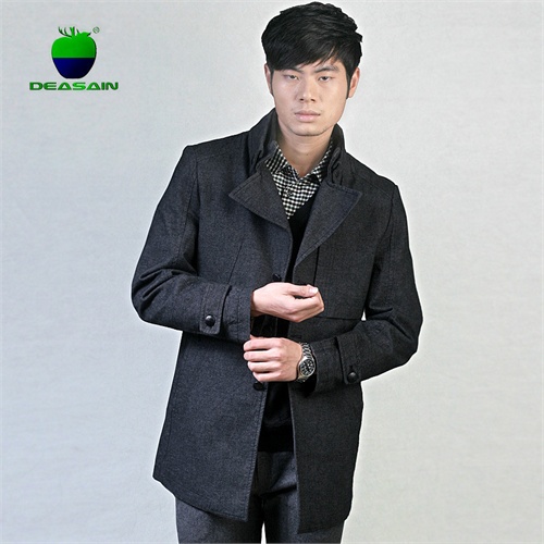 美国苹果 男装风衣男士韩版修身外套6i93