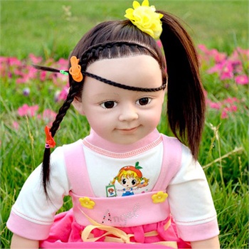 超级逗逗温情宝贝 会动嘴说话智能娃娃 动嘴语音对话仿真娃娃24046-8