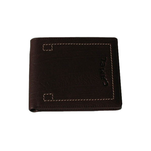 美国骆驼牌啡色男士短款时尚钱夹c34001-1