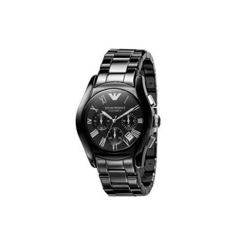 armani 阿玛尼手表 陶瓷三眼计时石英男表 ar1400