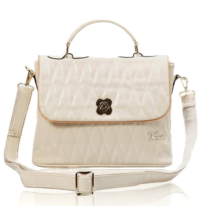 维纳斯venus新款时尚菱格纹气质手提包 时尚单肩斜挎包 经典品质车线