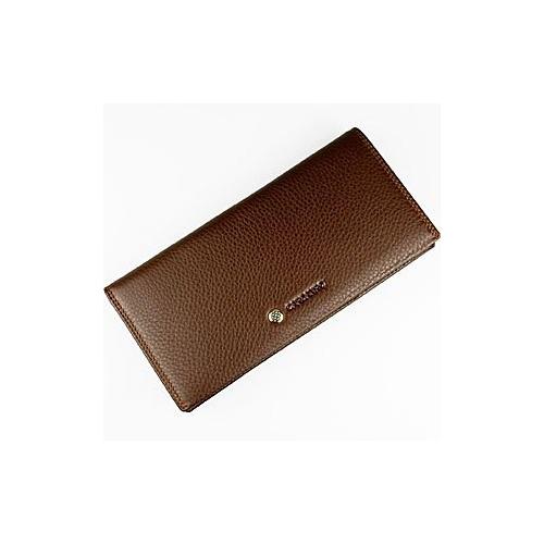 【卡丹路】 简约高档型男士中长款牛皮钱包