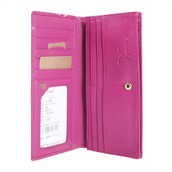 维纳斯venus时尚休闲手拿女士长款钱包西装包摔纹牛皮025-3028102