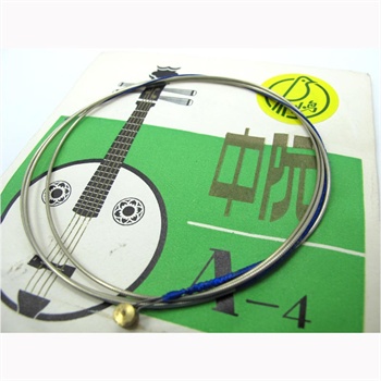 乐器 中阮弦 琴弦 4弦 (中阮四弦) 民族乐器配件(三根套装)中阮弦