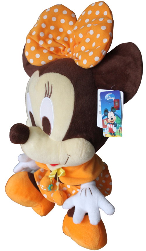 disney 迪士尼 毛絨玩具 橙子米妮30cm大號 125.00元/個